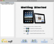 Emicsoft iPad Manager for Mac screenshot